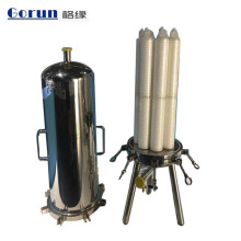 Filtración de alta precisión Carcasa de filtro de cartucho de líquido de múltiples funciones